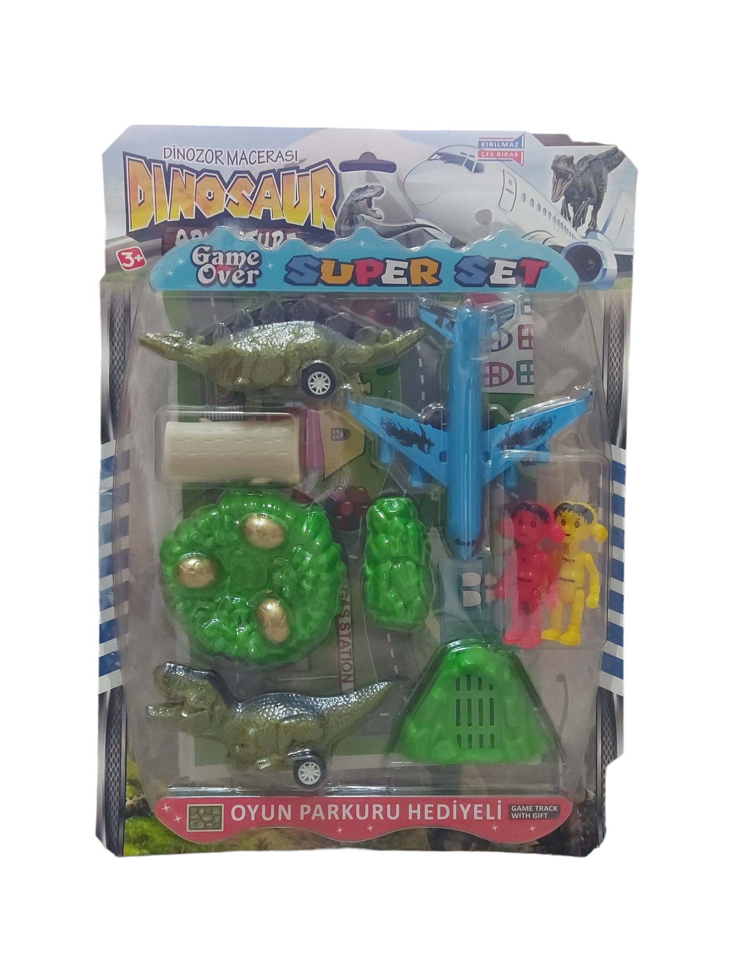 DMR-132 DİNAZOR SET KARTELA UÇAKLI