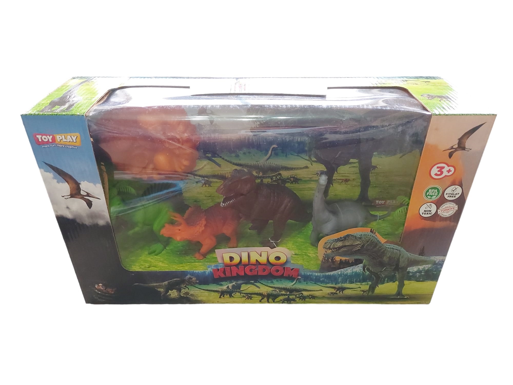 0782 KUT.4 LÜ DİNAZOR HAYVAN SET