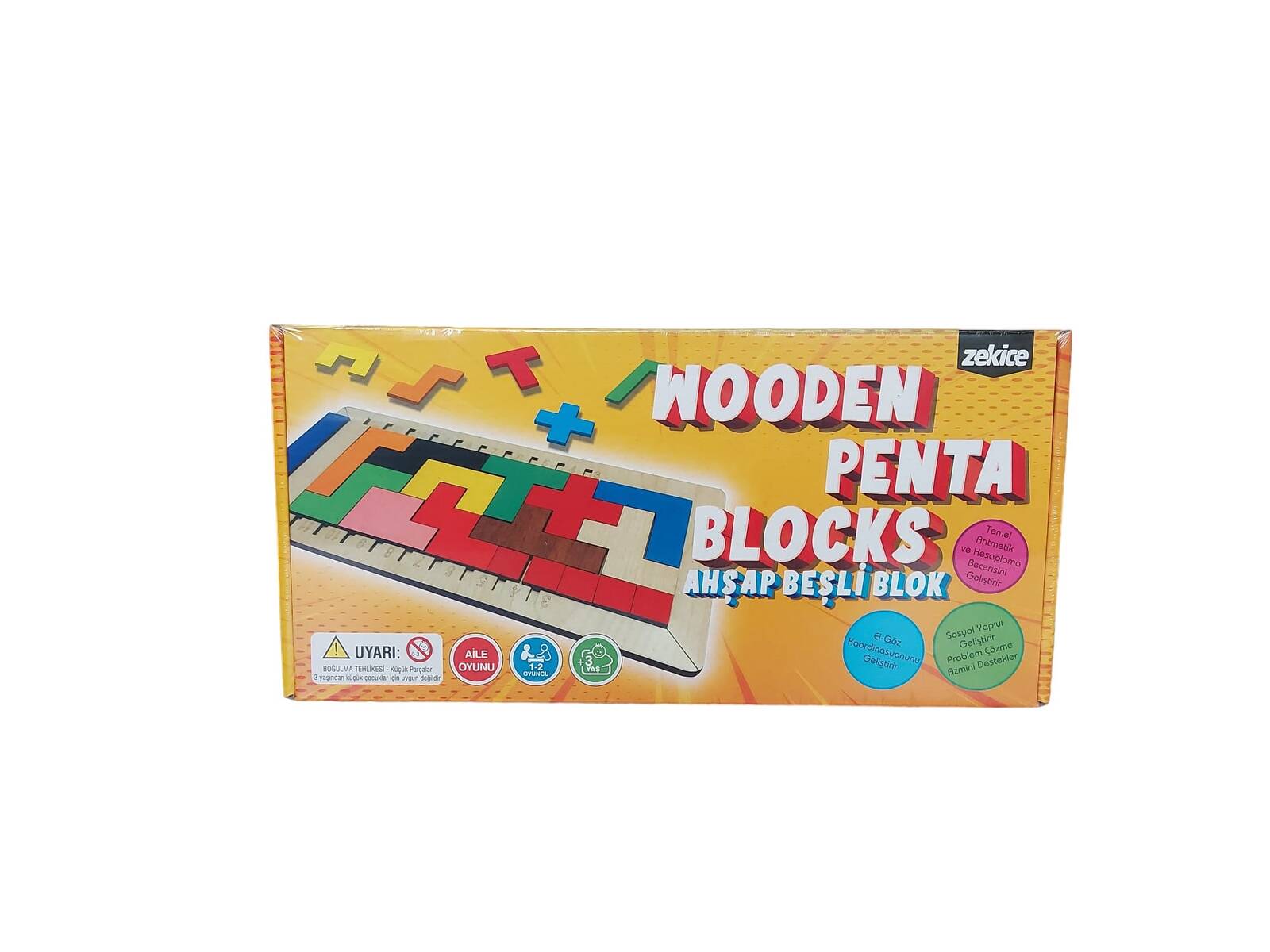 ZK-AB01 AHŞAP PENTA BLOCKS