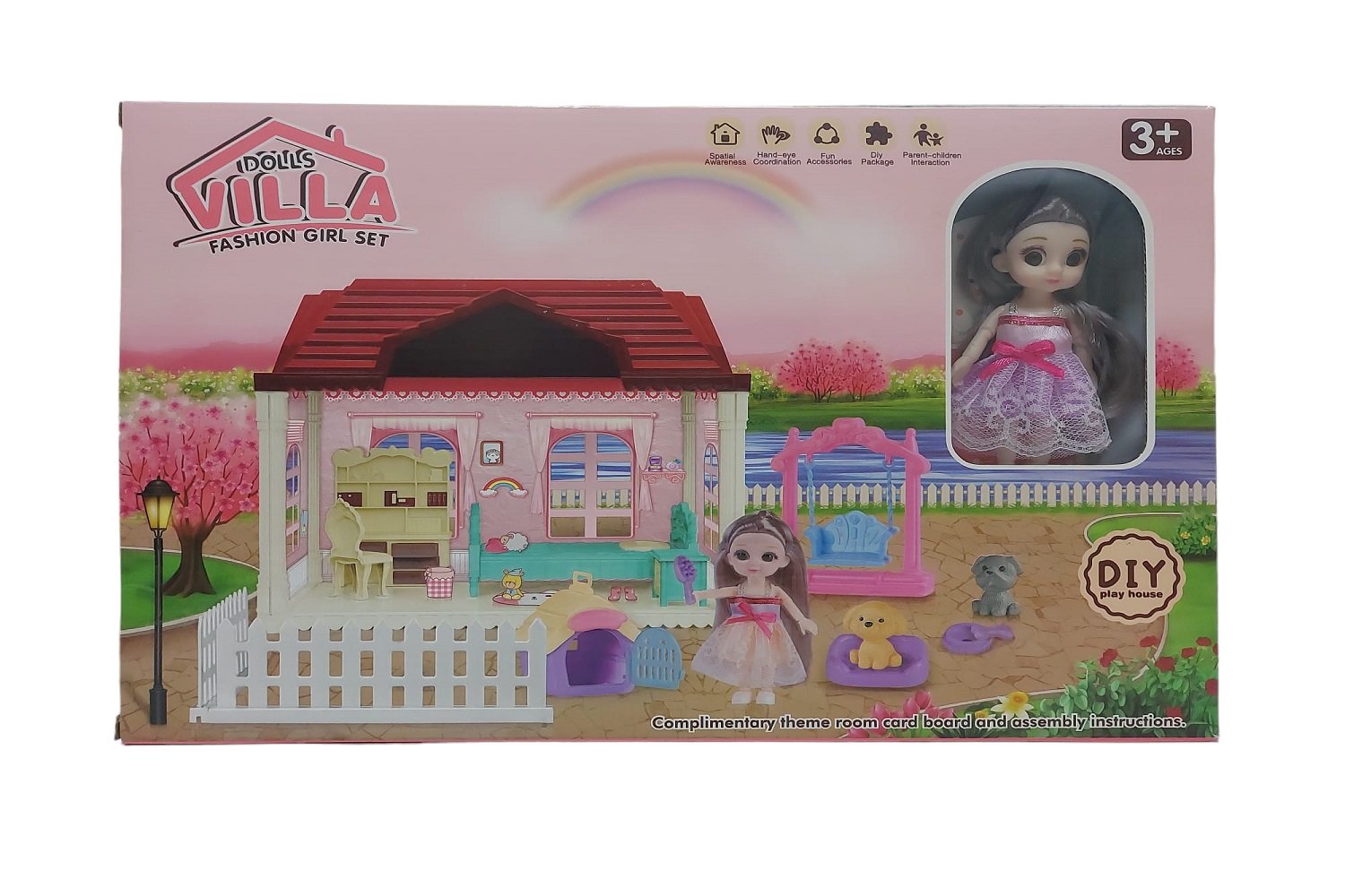 6101-7 DOLLS VİLLA SET 