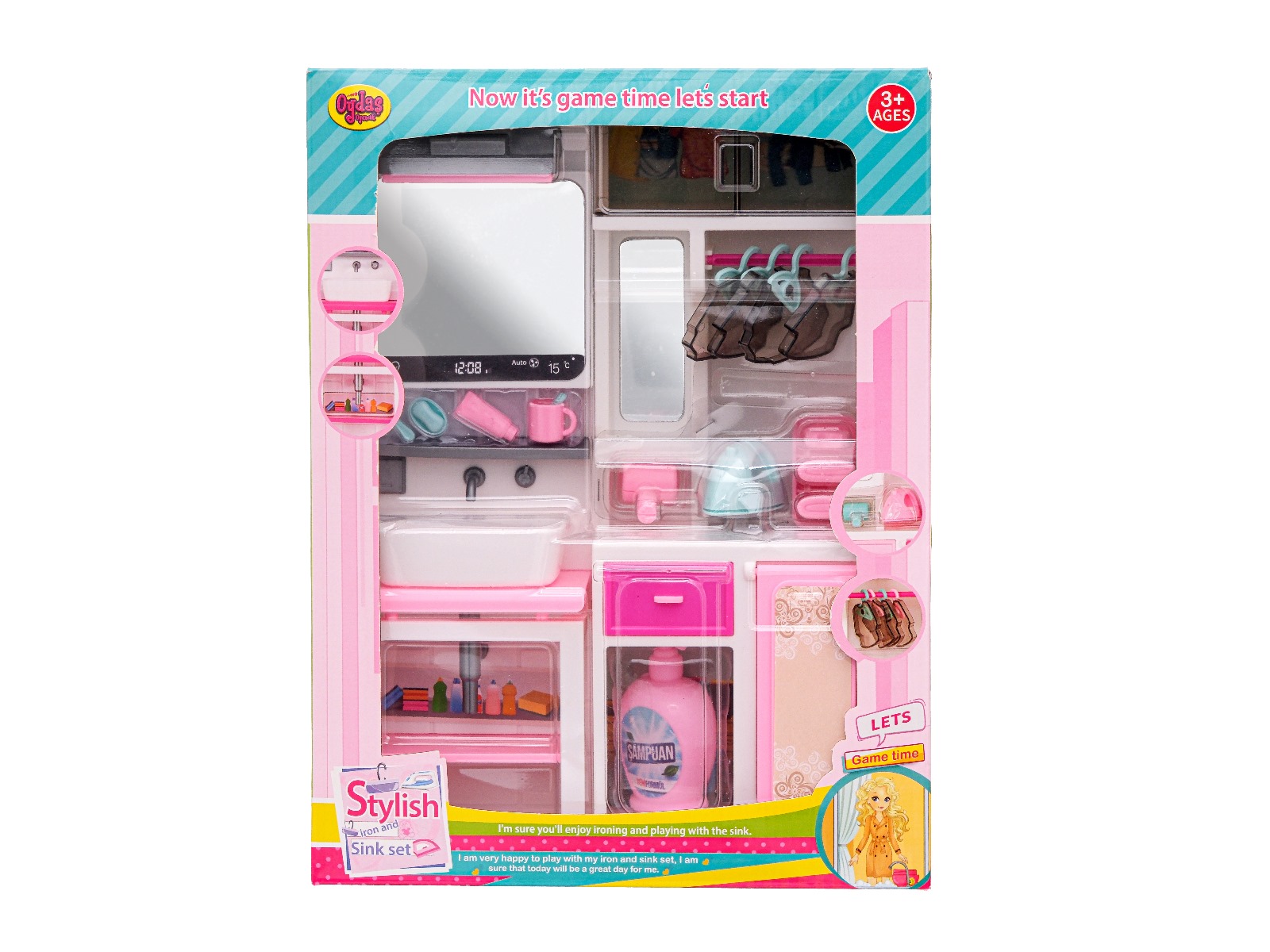 02383 2Lİ LAVABO ÇAMAŞIR MAKİNASI