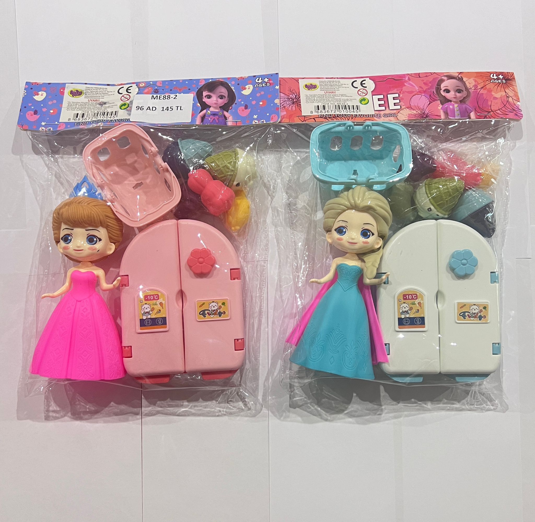 ME88-2 PVC DE BEBEKLİ BUZDOLABI