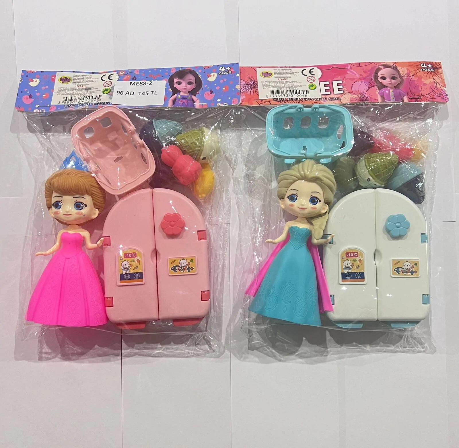 ME88-2 PVC DE BEBEKLİ BUZDOLABI