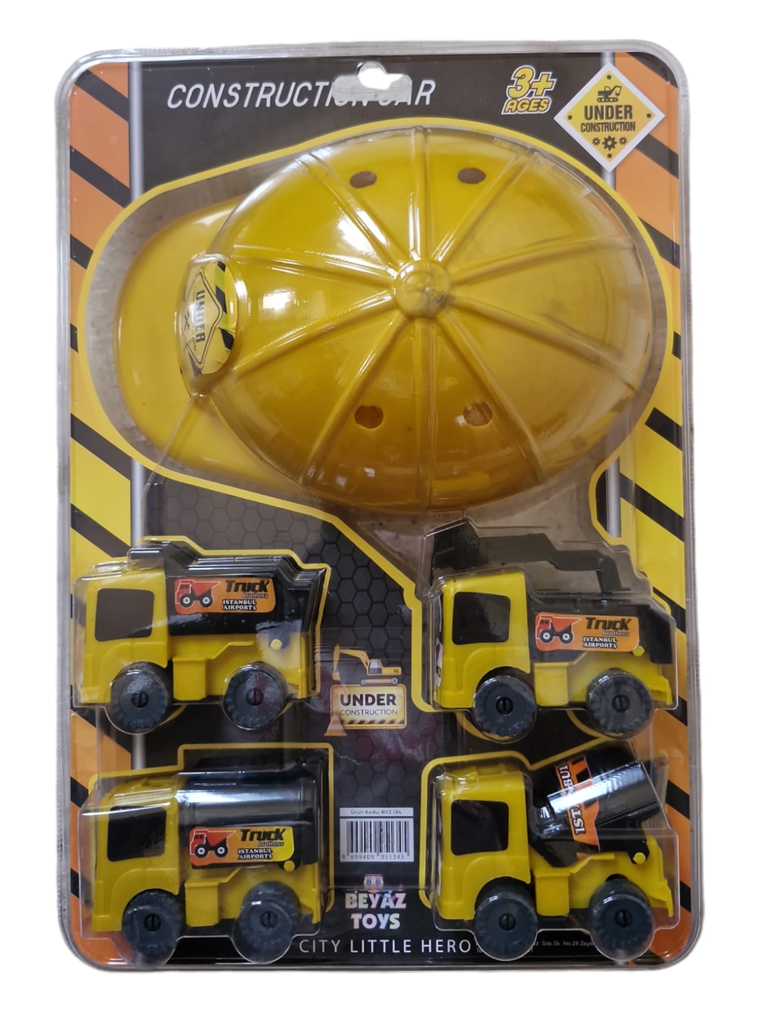BYZ-1341 BARETLİ İNŞAAT ARABALARI