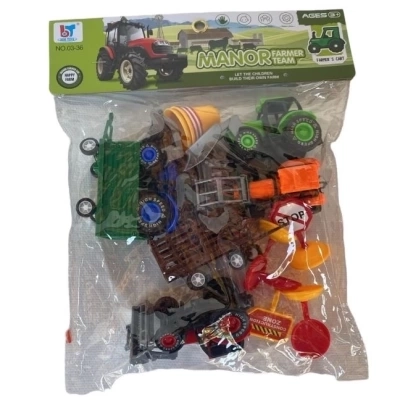 03-36 ÇİFTLİK SETİ TRAKTÖRLÜ POŞETLİ