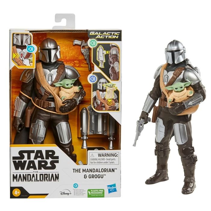 F5194 TRAR WARS MANDALORİAN VE GROGU