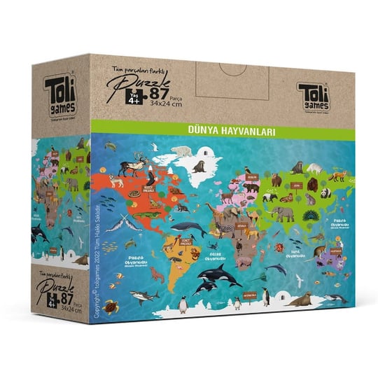 PUZZLE 87 PCS TOLİ GAMES