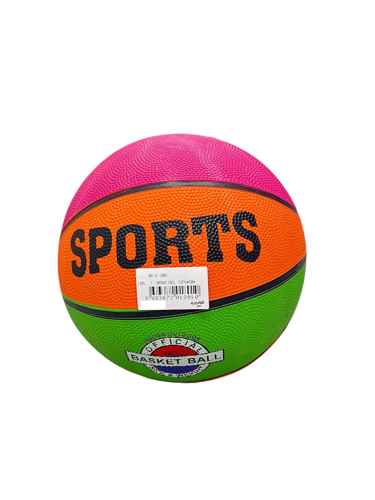 1801 BASKET TOPU RENKLİ 7 NO