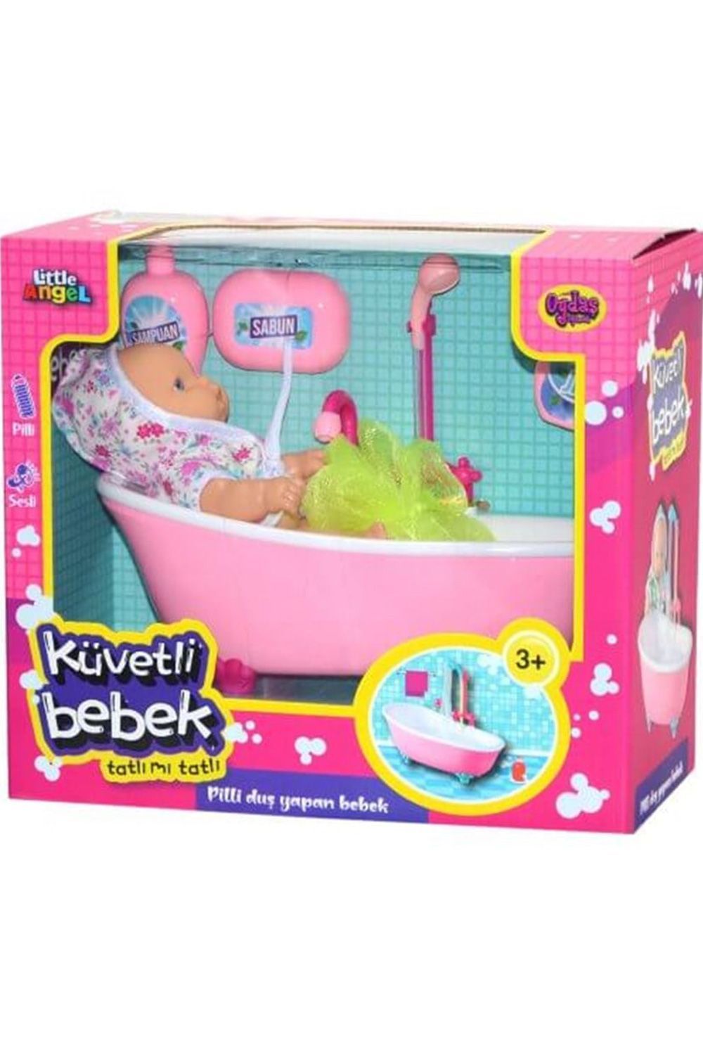 02605 PİLLİ DUŞ YAPAN BEBEK