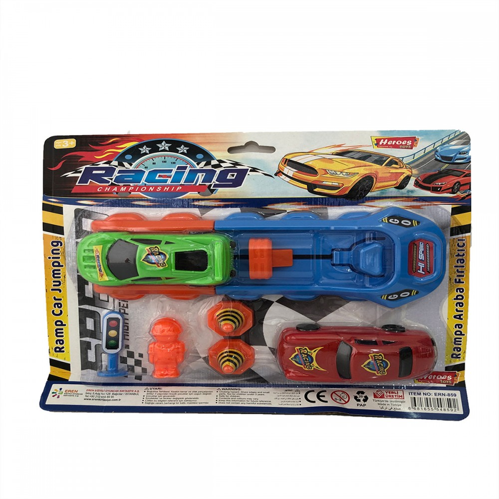 ERN-859 KARTELA FIRLATICILI ARAÇ SET KÜÇÜK BOY