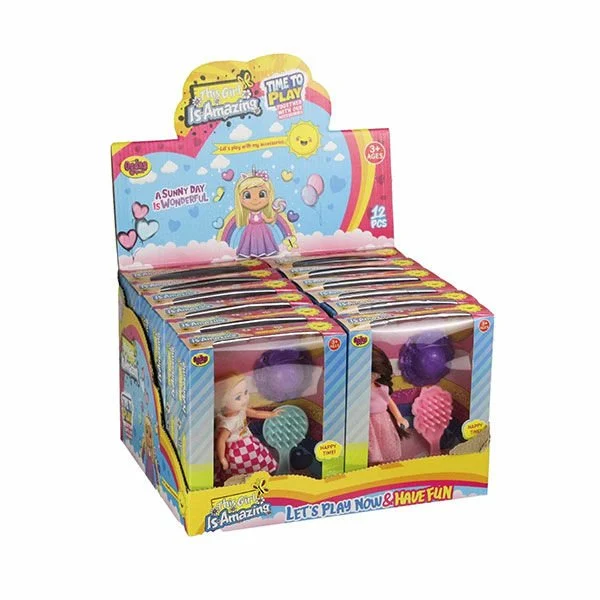 02458 AMAZİNG GİRL 12Lİ PAKETTTE BEBEK