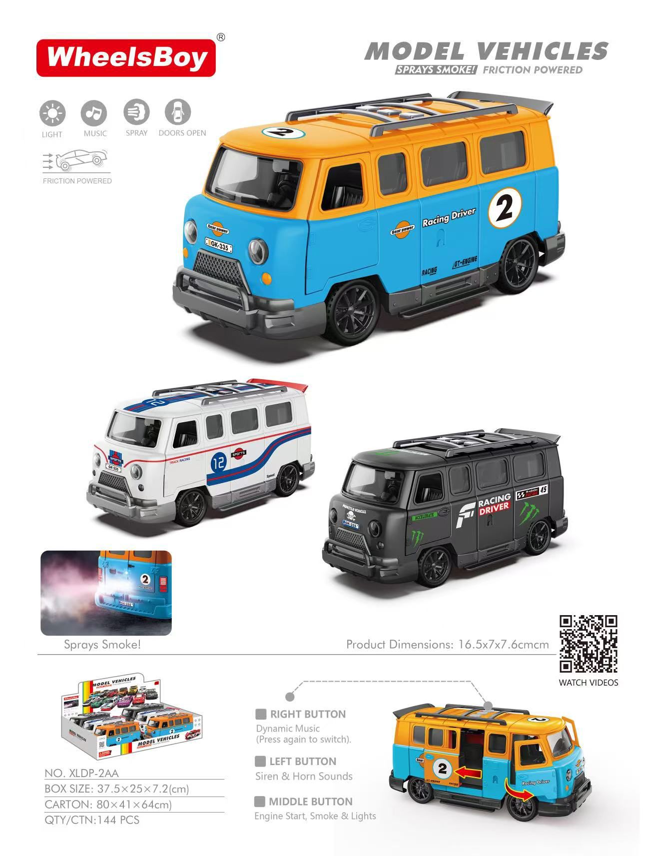 XLDP-2AA DUMAN ÇIKARAN SÜRT.MİNİBÜS