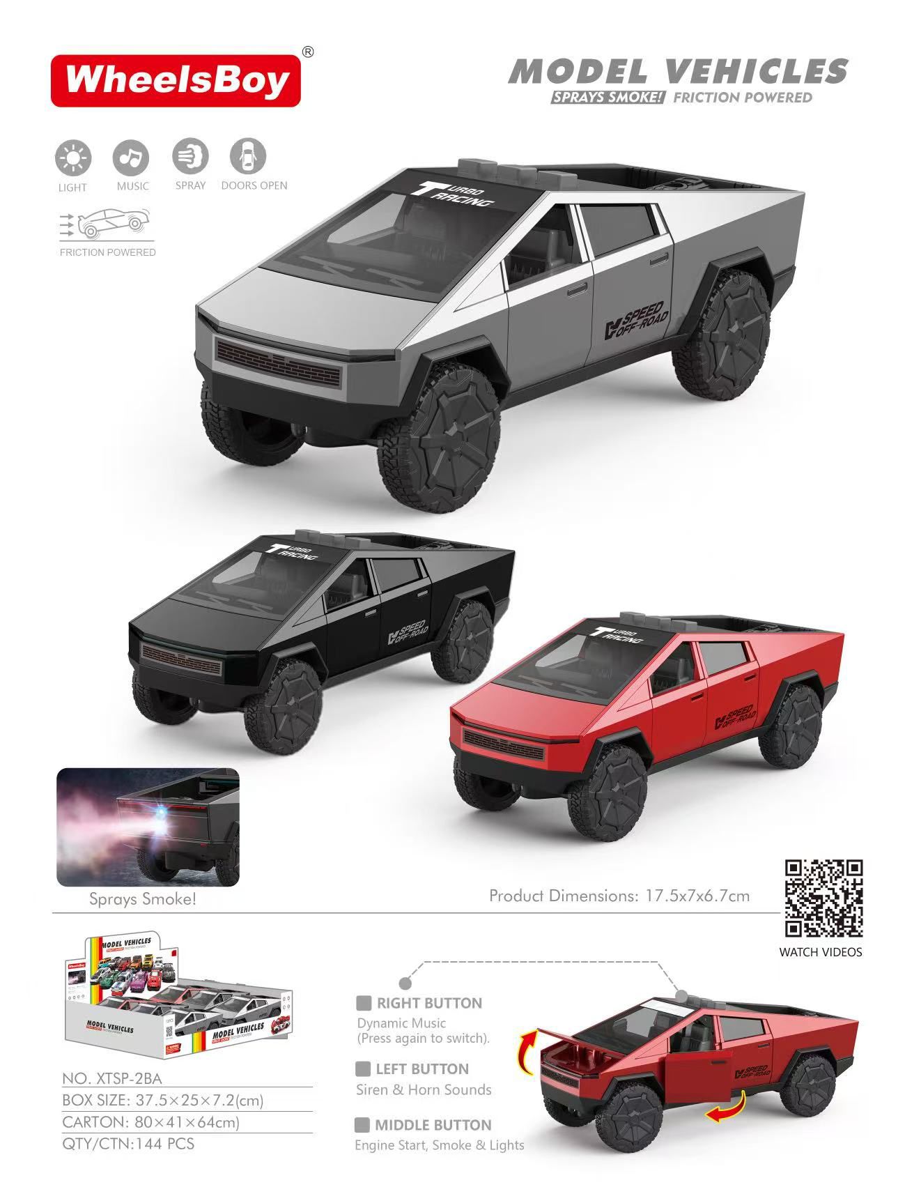 XTSP-2BA DUMAN ÇIKARAN SÜRT TESLA