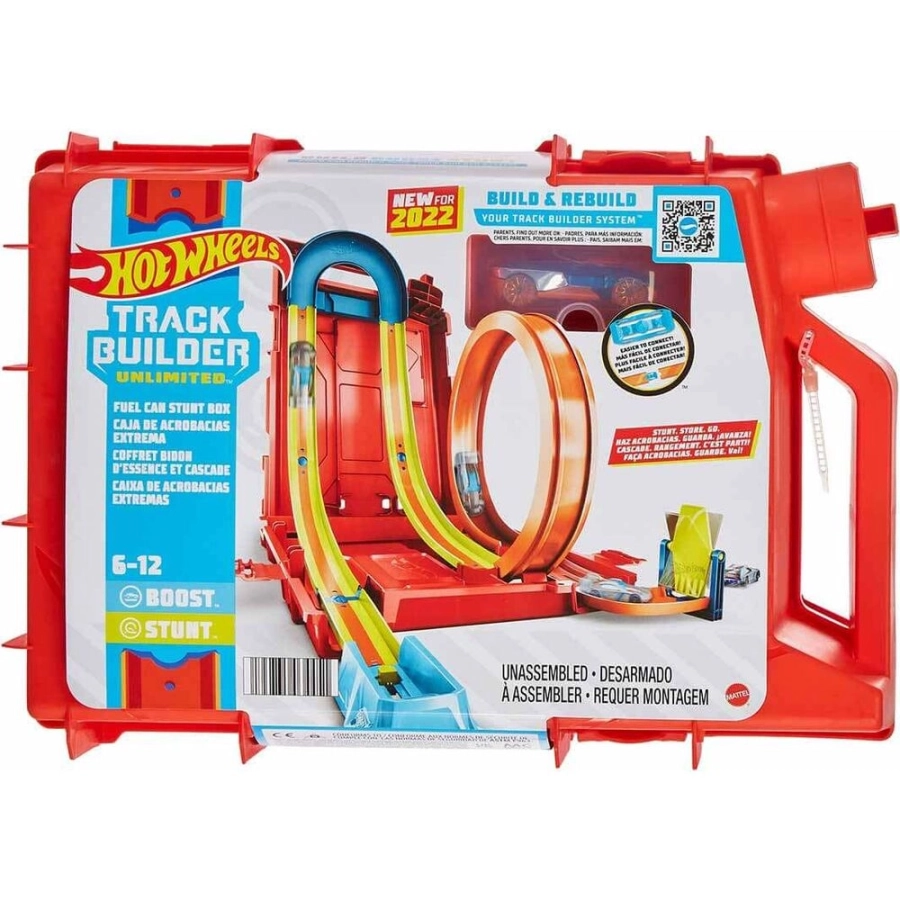 HDX78 BENZİN BİDONU AKROBASİ SETİ HOT WHEELS 