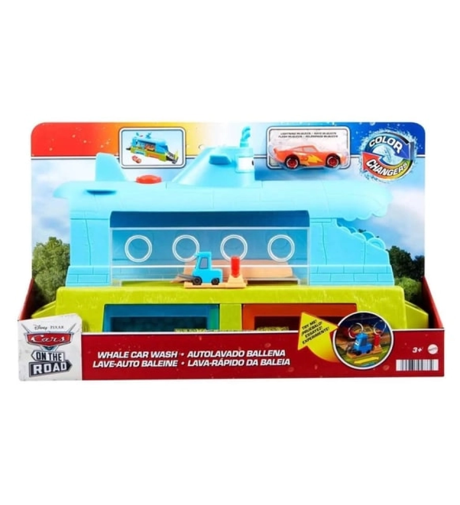 HGV70 CARS BALİNA ARABA YIKAMA OYUN SET