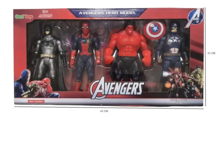 FAB1622 KUT.4'LÜ KAHRAMAN SET