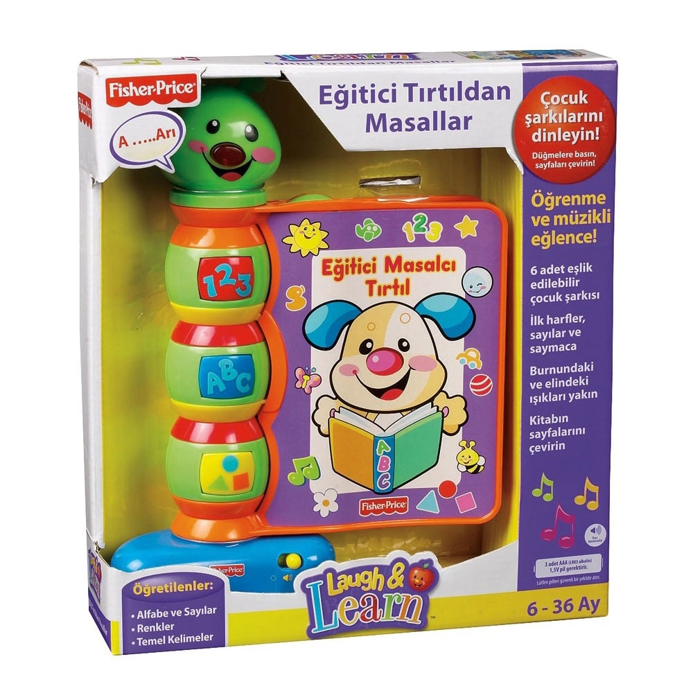 N3835 FISHER PRICE LNL EĞİTİCİ MASALCI TIRTIL