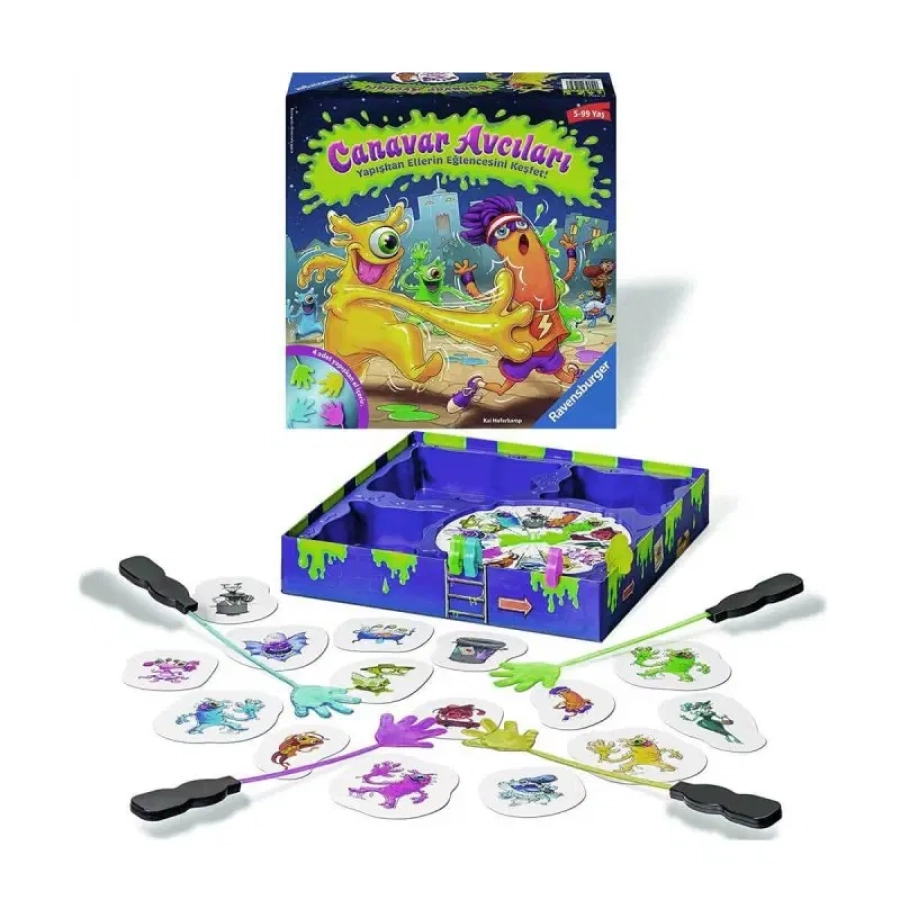 ROTT214327 CANAVAR AVCILARI OYUN SET