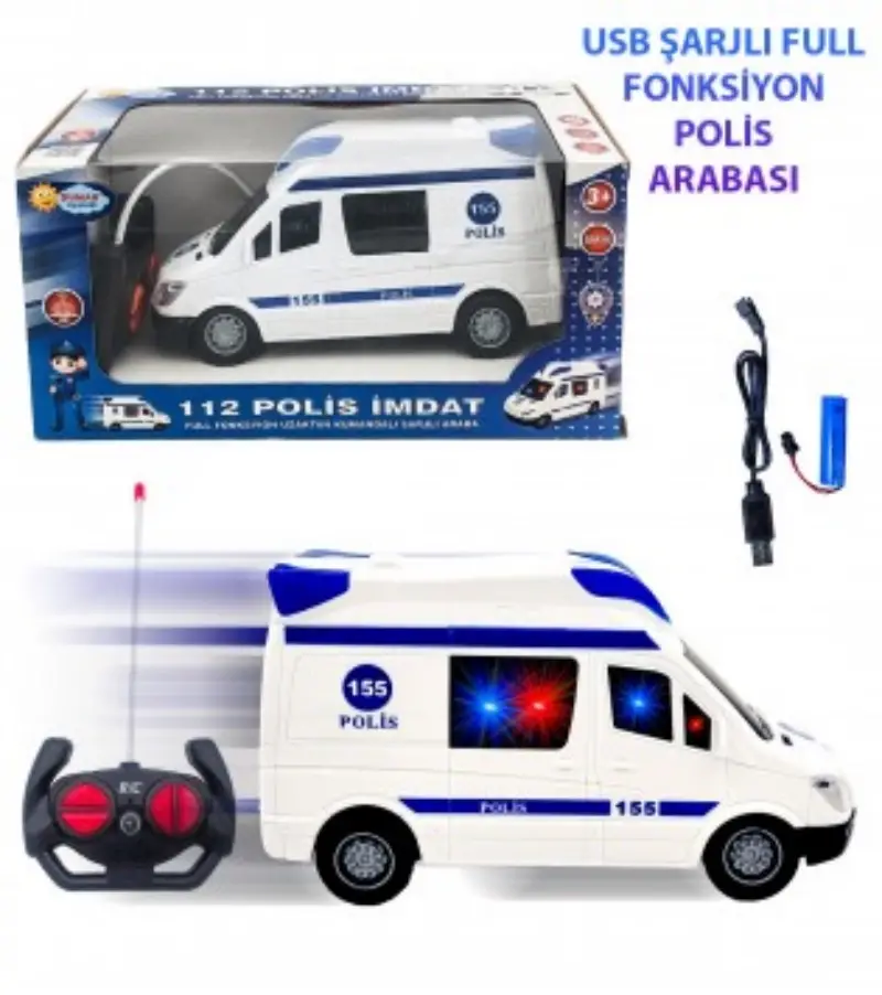 DMN345-240 UZ.KUM.ŞARJLI POLİS OTOSU