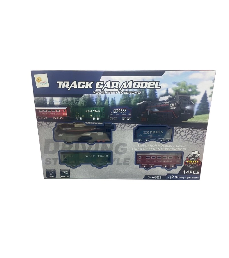 2215-2 TREN SET RAYLI PİLLİ