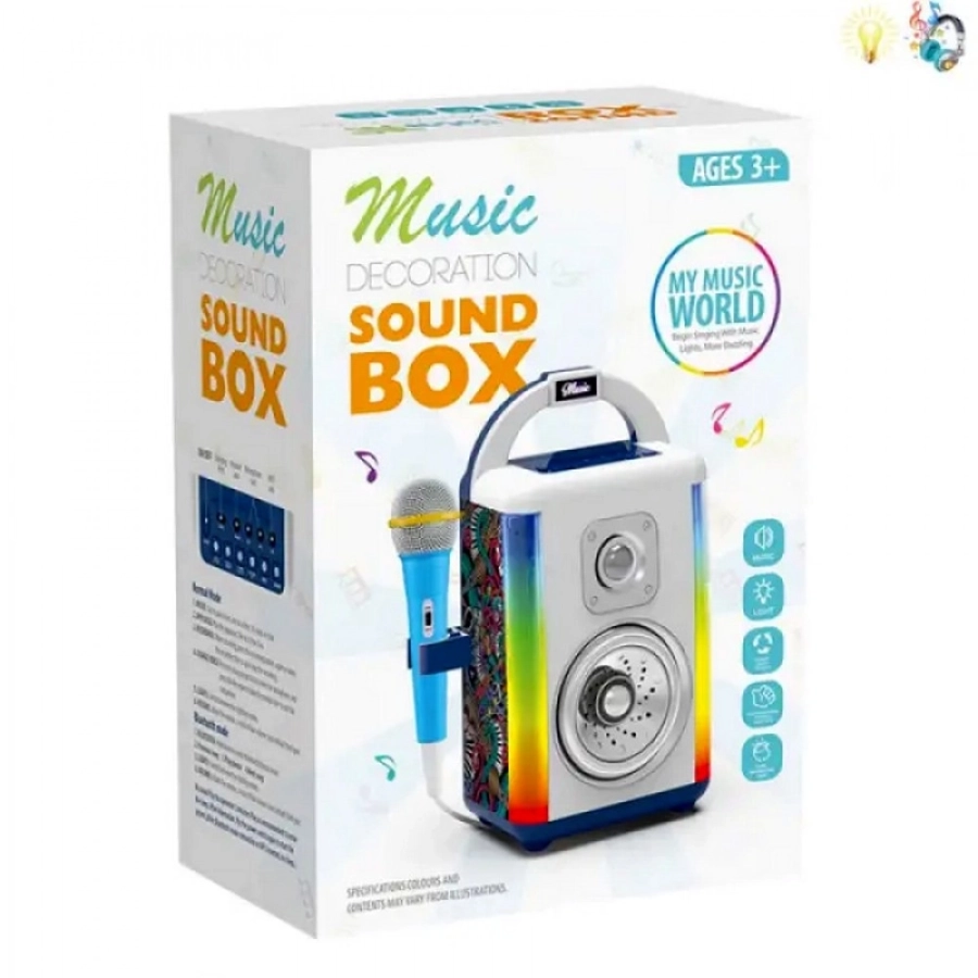 6007 KARAOKE SET MİKROFONLU BLUETOTLU