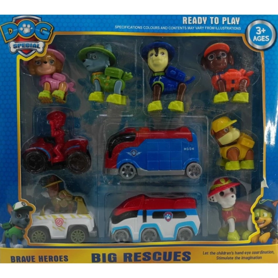 PB9910  PAW PATROL ARAÇ VE FİGÜRLER