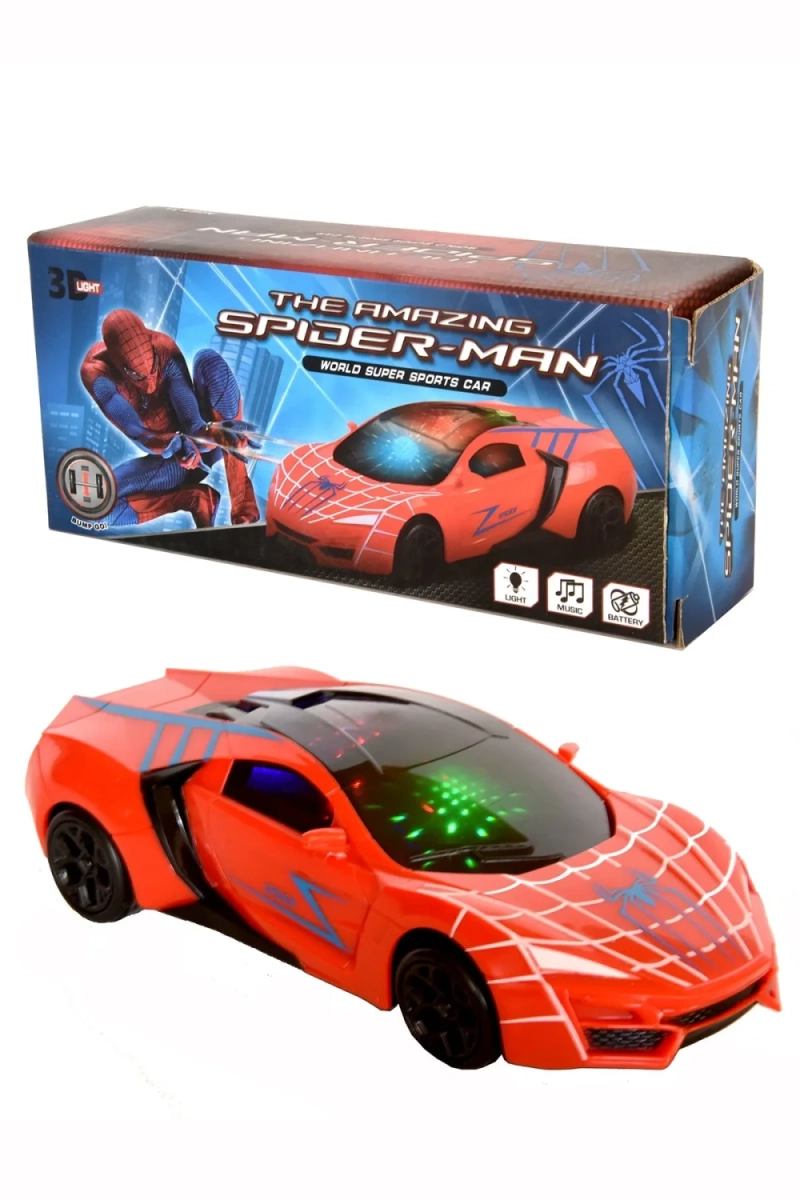 HY-019 SPİDERMAN PİLLİ OTO