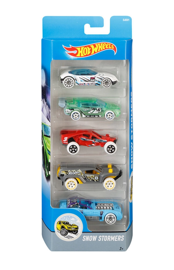 1806 HOTWHEELS 5 Lİ METAL ARABA