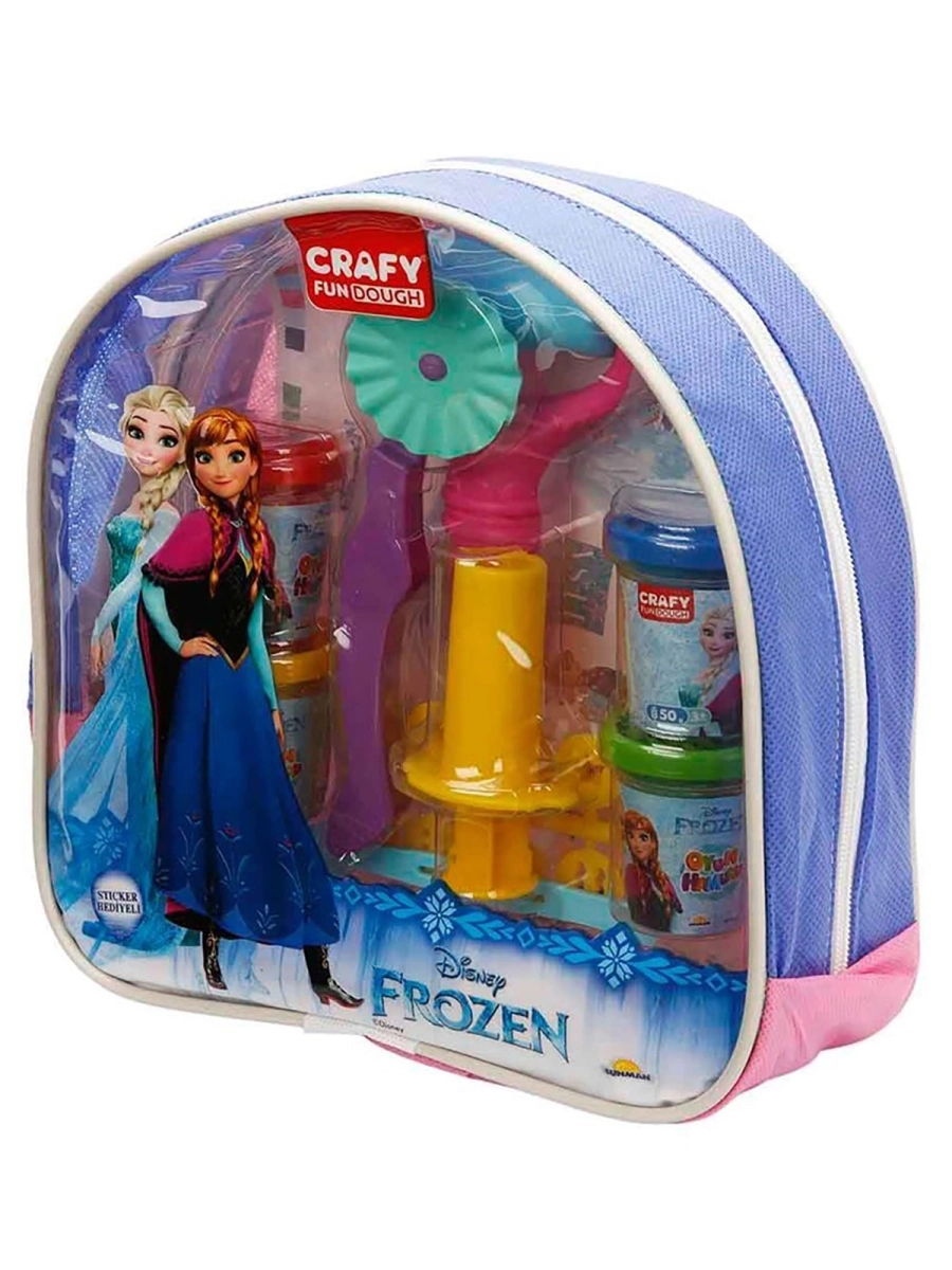 S00001879 SIRT ÇANTALI FROZEN OYUN HAMURU SETİ