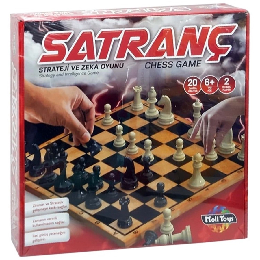 SATRANÇ AHŞAP ZEMİN KUTULU