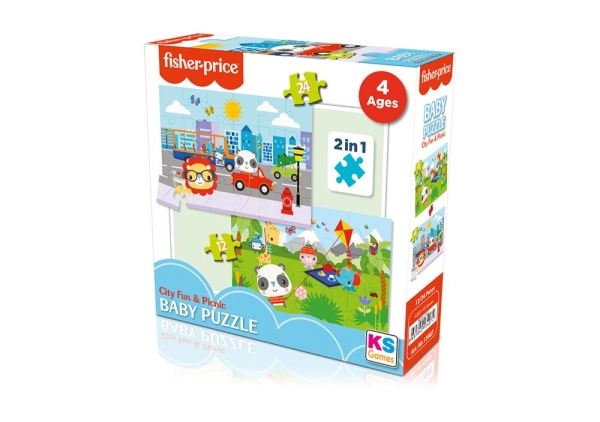 13407 FİSHER PRİCE BEBEK PUZZLE 5 MODEL