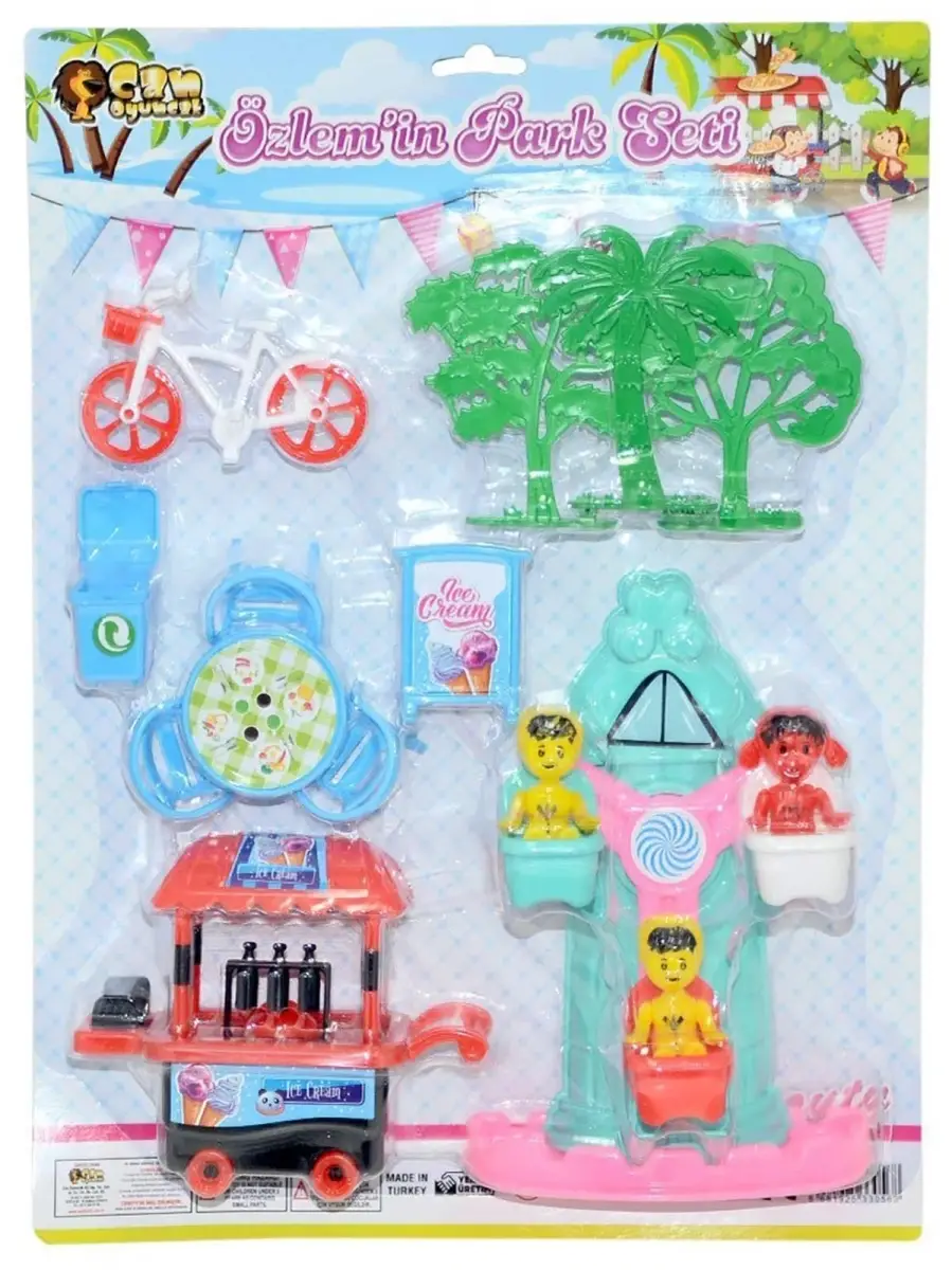 HL-7001 KARTELA HİLALİN PARK SETİ