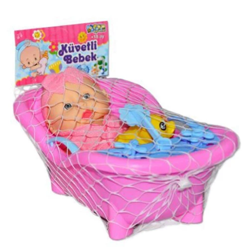 8177-12 FİLEDE KUVETLİ BEBEK
