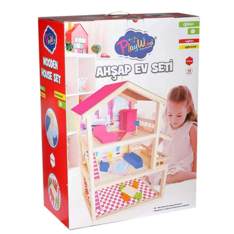 ONY-398 AHŞAP EV BÜYÜK BOY