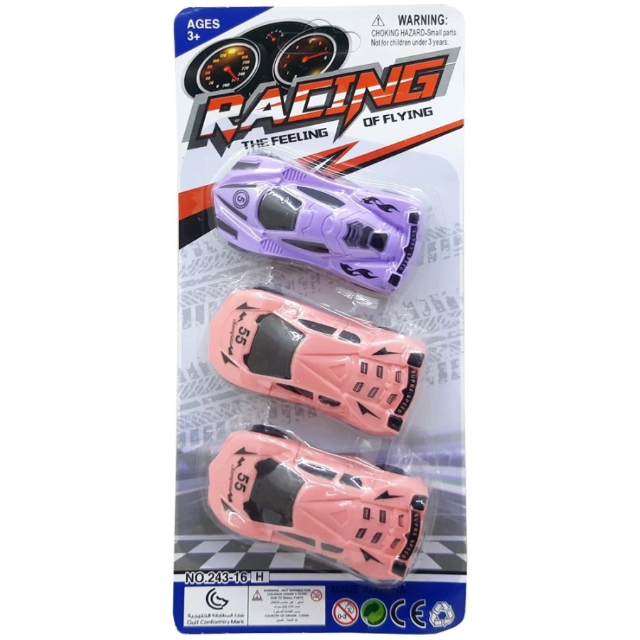 243-16H KARTELA 3LÜ PLASTİK OTO