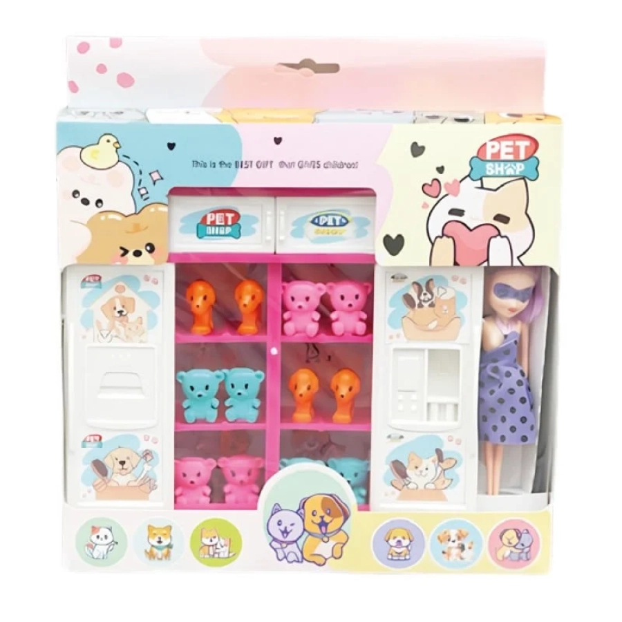 1009 PET ŞHOP SET KUTULU