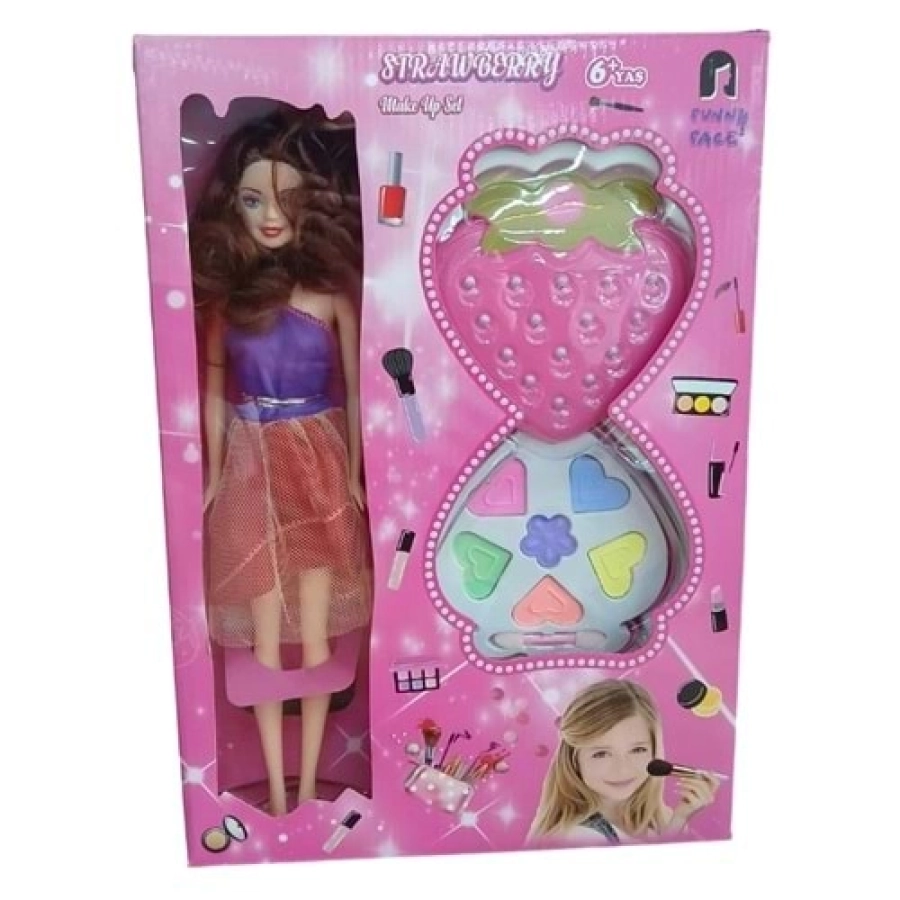 BŞR147 MAKYAJ SET BEBEKLİ 