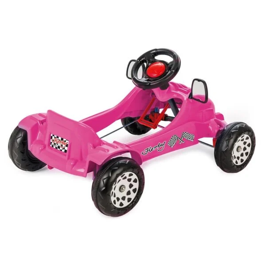 07-302P HERBY PEDALLI ARABA METALİK PEMBE