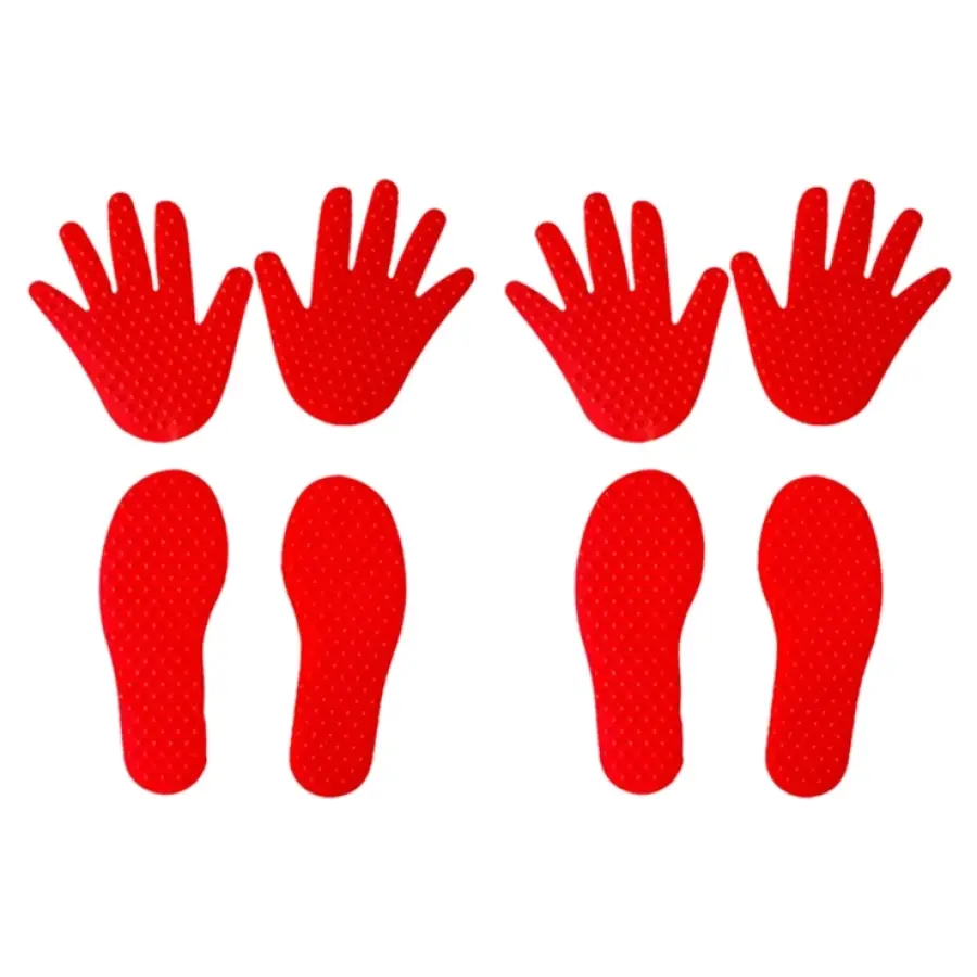 03-707 EL VE AYAK DENGE OYUNU KIRMIZI