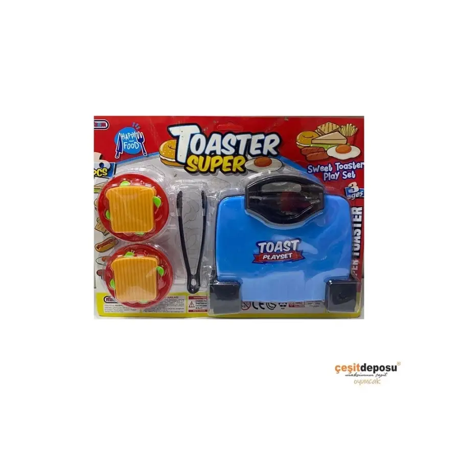NZM-166 TOST MAKİNASI SETİ KARTELA