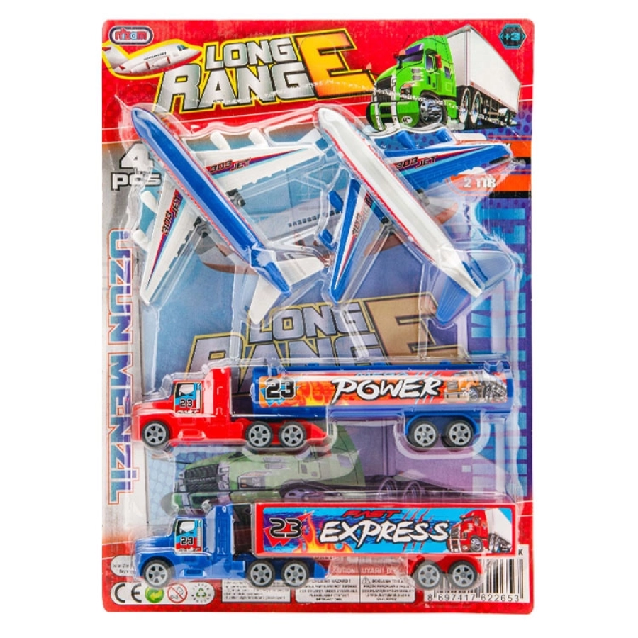 NZM-265 KART.2Lİ UÇAK VE 2Lİ TIR SET