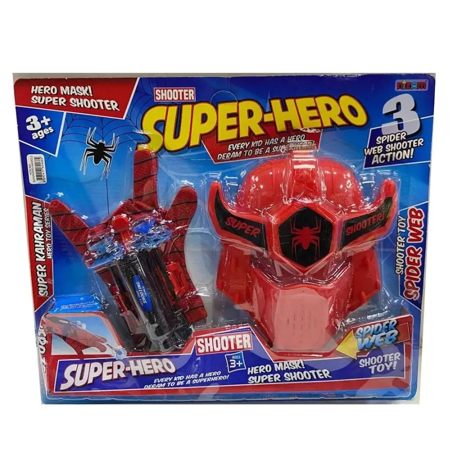 NZM-466 KART.SÜPER HERO MASKELİ