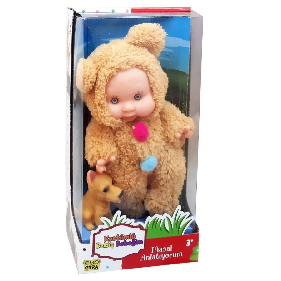 662331 BEBİŞ KOSTÜMLÜ BEBEK MAS.ANLATAN