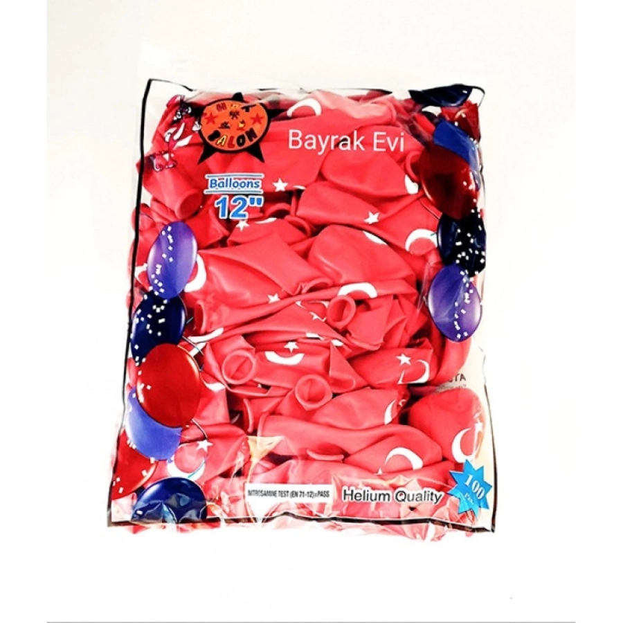BALON 100LÜ AYYILDIZ