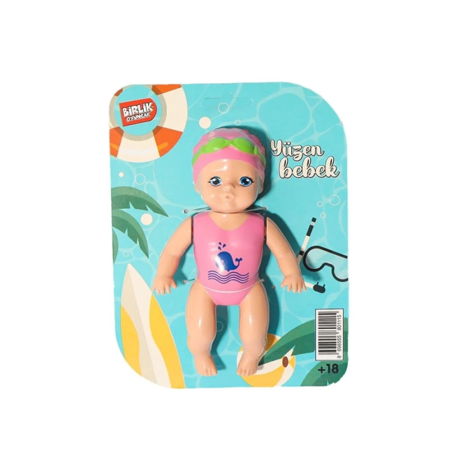 URT031 KURMALI KARTELADA YÜZEN BEBEK