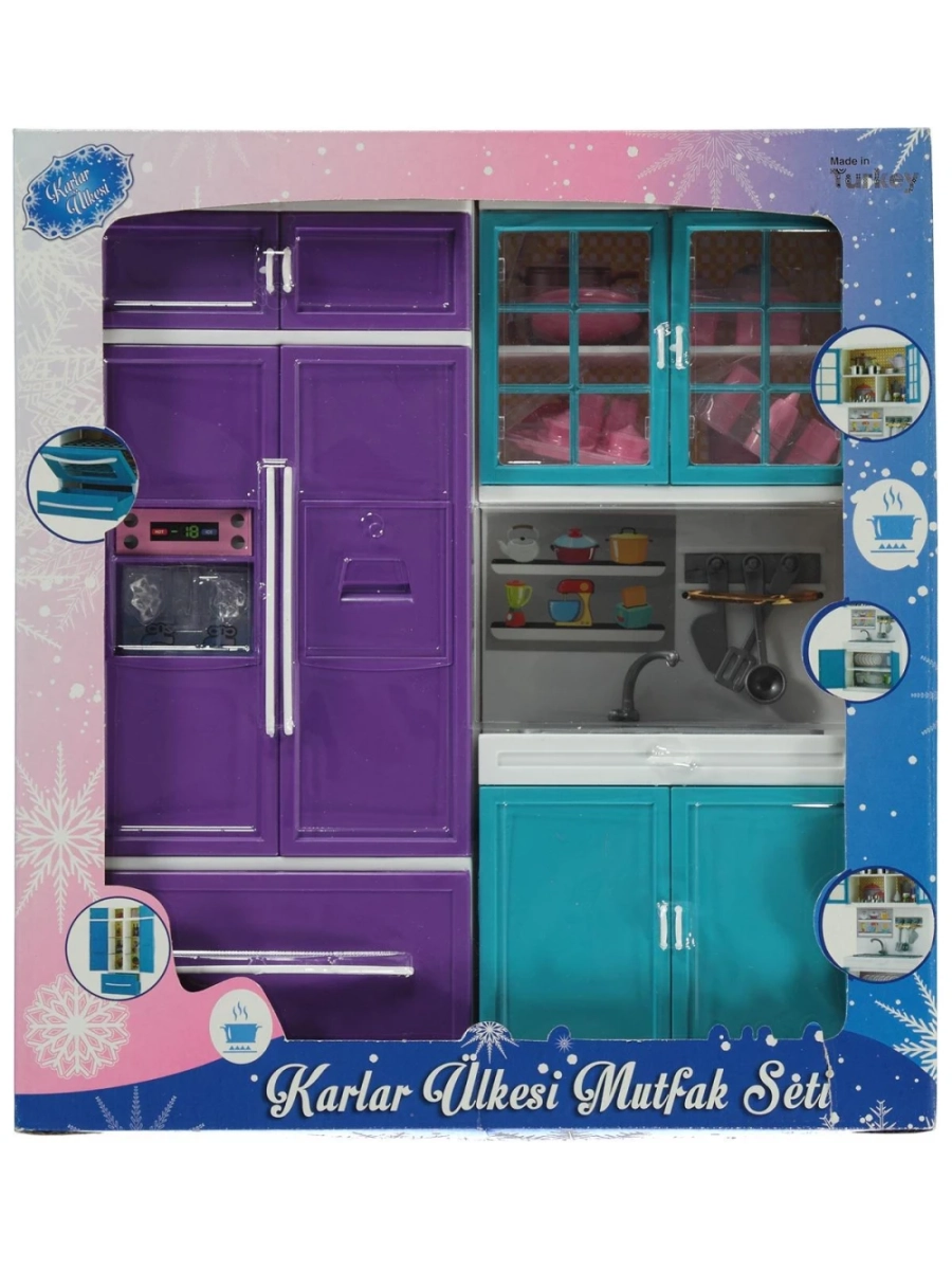 02347 KARLAR ÜLKESİ 2Lİ BUZDOLABI LAVABO*16*