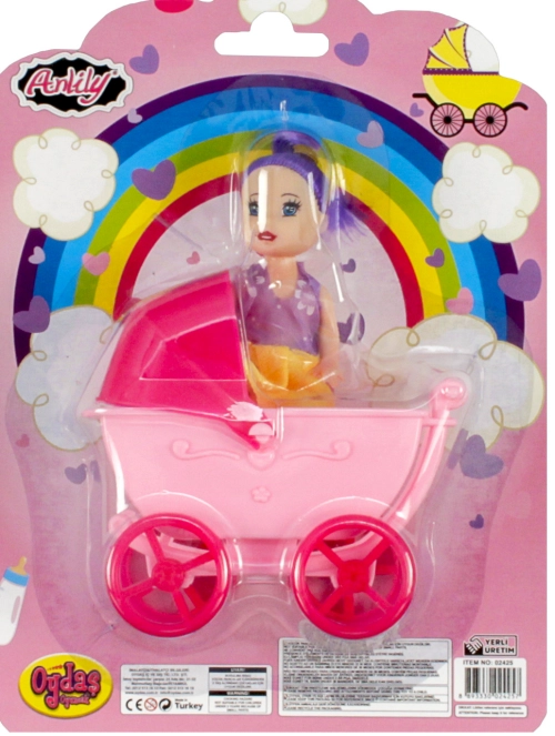 02425 ANLILY KART.YATAKLI BEBEKLİ PUSET*153*