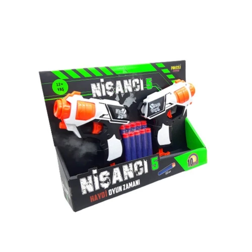 6060 NERF 2Lİ TABANCA