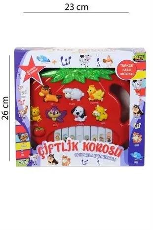 PR21 KUT.PİLLİ HAYVAN SESLİ PİYANO